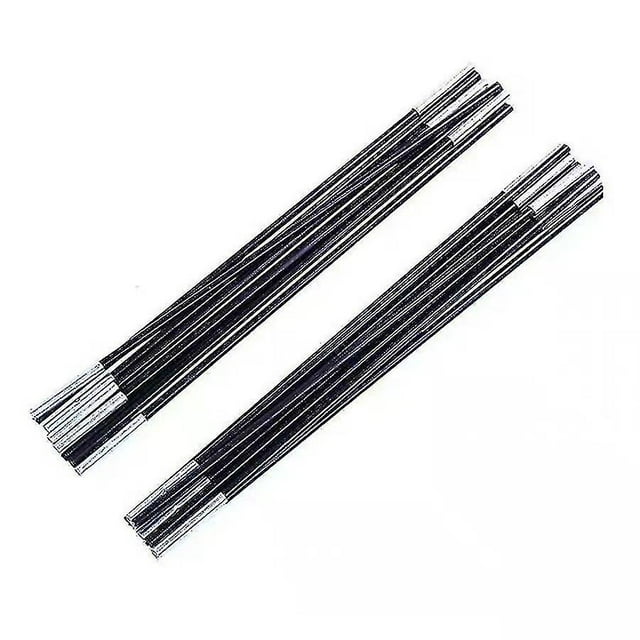 Universal Trampoline Fibre Glass Rods To Replace Top Pole / Metal Ring - W/ Caps-Vinsniv