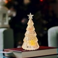 thumbnail image 5 of LED Christmas Tree Lights Battery Operated Tabletop Decoration, PC Material Artificial Mini Christmas Tree with Lights for Fireplace Mantel Windowsill Bedroom Living Room Holiday Party Decor, 5 of 8
