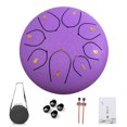 thumbnail image 2 of Instrumentos Percusión Rain Chime Tambor Lengua Acero 6 Pulgadas 8 Notas Regalo, 2 of 9