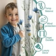 thumbnail image 3 of Blackout Kids Curtains,Pioneer Flower Childrens Insulated Curtains Set Of 2,Bedroom Essentials,Toddler Room Decor 42x54in(106x137cm), 3 of 4