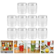 8oz Jars with Lids, 10 Pack Regular Mouth Canning Jars for Jam,Jelly,Spice,Candle,Party Favor,Kitchen Storage