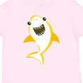 thumbnail image 4 of Inktastic Cute Shark, Little Shark, Yellow Shark, Sea Animal Boys or Girls Toddler T-Shirt, 4 of 5