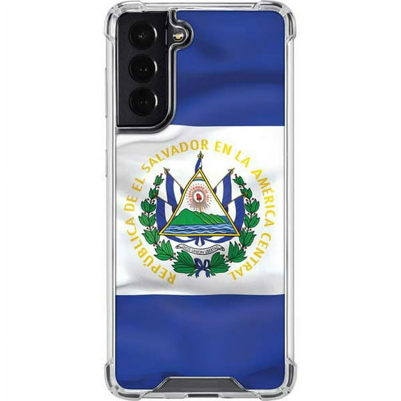 Skinit Countries of the World El Salvador Flag Galaxy S22 Clear Case