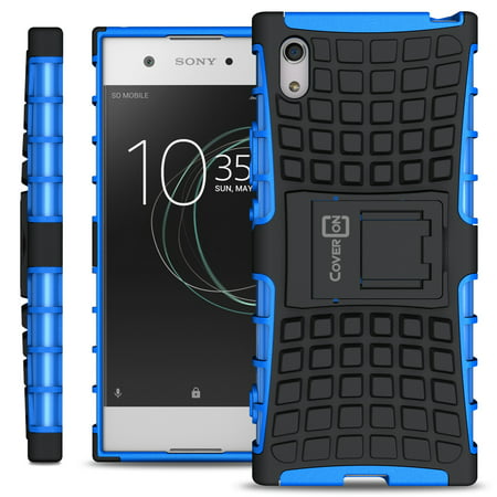 CoverON Sony Xperia XA1 Case, Atomic Series Slim Protective Kickstand Phone (Best Mobile In Sony Xperia Series)