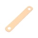 thumbnail image 5 of Almohadilla de cuero para correa de hombro, cojín de cuero sintético para correa de bolso, funda para portátil caqui claro, 5 of 9