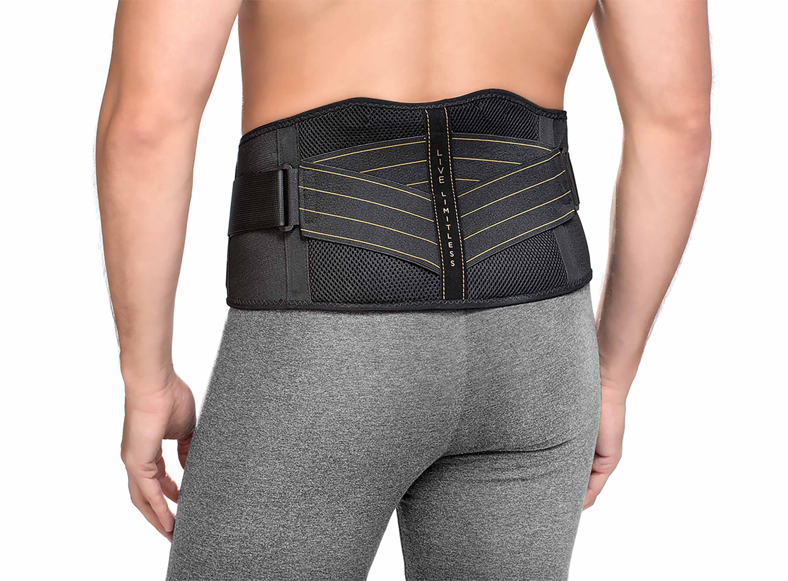 Copper Fit Adjustable Back Support Brace with Gel Pack photo 6
