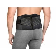Copper Fit® Adjustable Back Support Brace, Includes Hot/Cold Gel Pack, One Size Fits Most