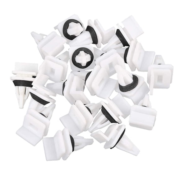20pcs Plastic Rivet Bumper Fender Fastener Clips Retainer for Honda for Acura 91513-SM4-000