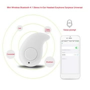 Unisex Universal Portable Dynamic Mini W ireless B luetooth 4.1 2.4GHz Stereo In-Ear Headset Earphone Earpiece