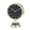 Gold Solid Round 6" x 4" x 9", variant on DecMode 7" Silver Stainless Steel Small Clock