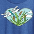 thumbnail image 3 of Instant Message - Spring - Dragonfly Stained Glass - Women's Short Sleeve Graphic T-Shirt, 3 of 6