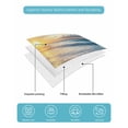 thumbnail image 5 of Summer Beach Queen Size Down Alternative Comforter, Lightweight Comforter Quilt Bedding Set with Pillow Shams Sunset Ocean Coastal Nautical All Seasons Bed Comforter Duvet Insert 90"x96", 5 of 7