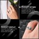 thumbnail image 4 of GOOHOCHY Anillo de nudillo giratorio Anillo simple anillo pareja anillo anillo creativo dedo joyería, 4 of 7