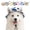 Blue, variant on Outdoor Sun Hat for Pets, Adjustable Dog Bucket Hat with Ear Holes Breathable Sun Shade Cap for Dogs Cats Walking Beach Trips