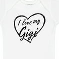 thumbnail image 4 of Inktastic I Love My Gigi in Black Chalk Heart Boys or Girls Baby Bodysuit, 4 of 5