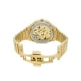 thumbnail image 3 of Bulova  Curv Gold PVD Steel Diamond Silver Dial Ladies Quartz Watch 97P136, 3 of 6