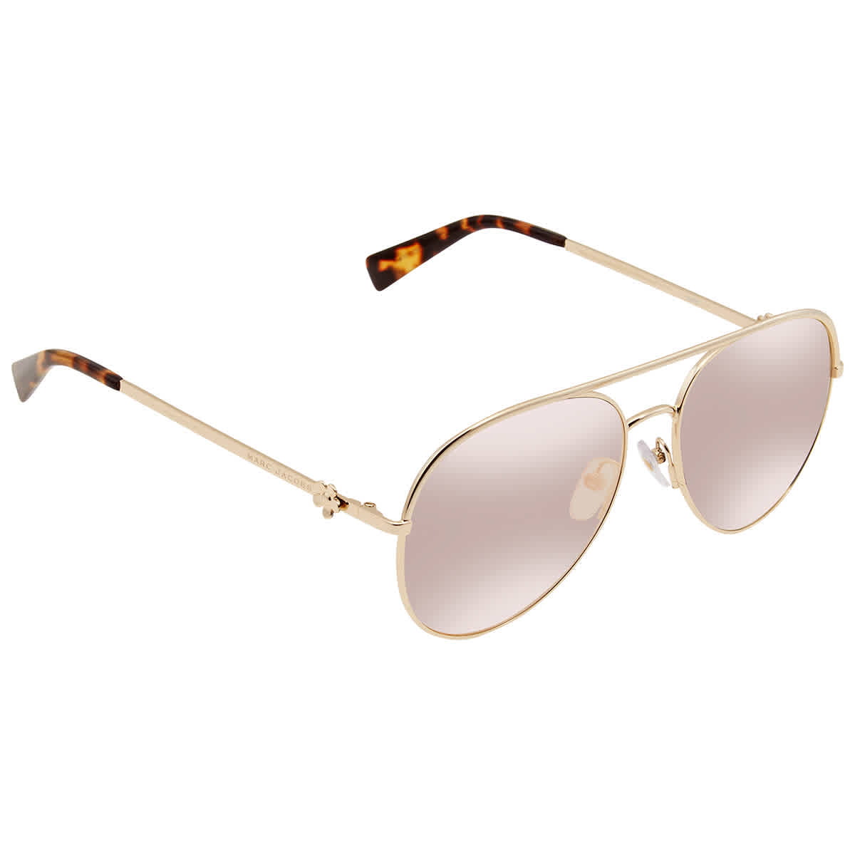 Jacobs Rose Gold Mirror Pilot Ladies Sunglasses MARC DAISY 2/S 58 - Walmart.com