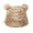 #0425-Beige, variant on Betivan Toddler Winter Hat, Imitation Fur Pot Hat with Deer Pattern, Mongolian Fisherman Hat for Kids Cold Weather, Warm Cold-proof Cap for Daily Wear