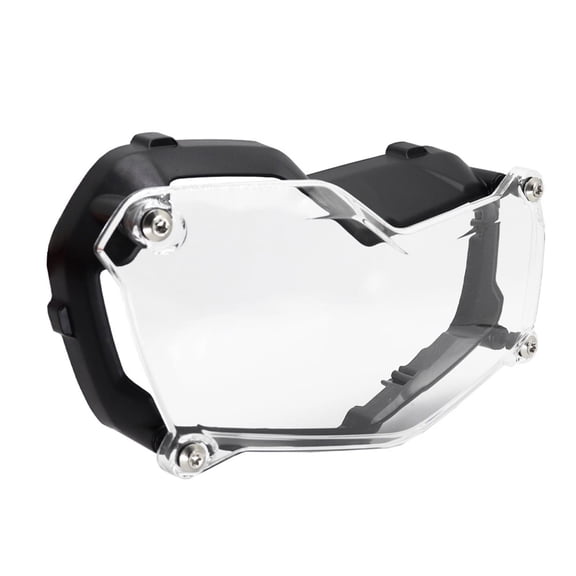 Zxpjkyu Motorcycle Headlight Guard Replacement Simple Installation Clear Accessories for