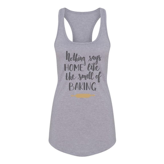 The Smell Of Baking, Home Quotes Tank Women -Image by Shutterstock, Female x-Small
