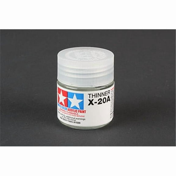Tamiya 81030 Poly Acrylic Paint Thinner X-20A X20A 46ml Bottle