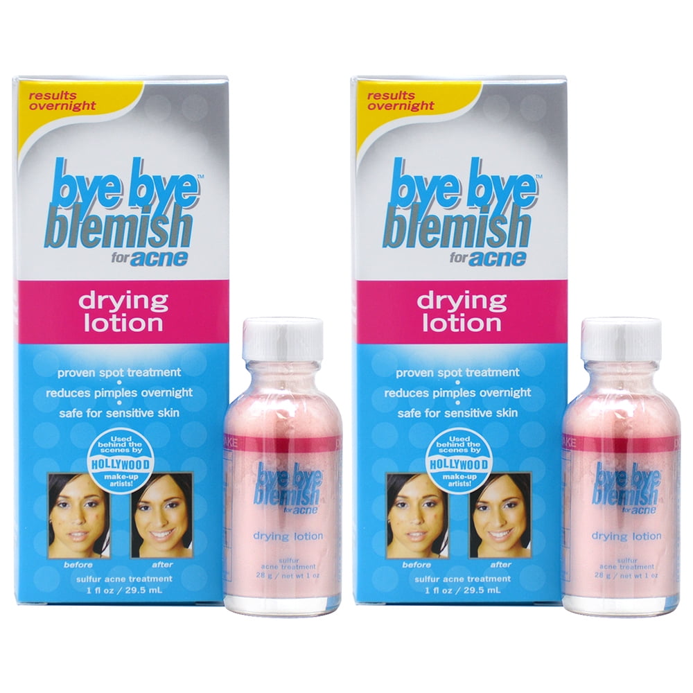 bye bye blemish for Acne Drying Lotion 29.5ml/1oz (Pack of 2) Walmart