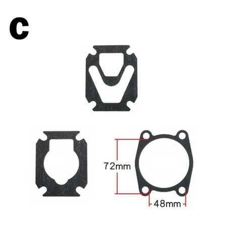 

3 in 1 Air Compressor Cylinder Head Base Valve Plate Gaskets Washers