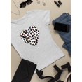 thumbnail image 3 of Colorful Heart Cheetah Print T-Shirt Women -Image by Shutterstock, Female x-Large, 3 of 4