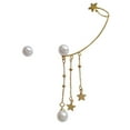 thumbnail image 1 of Pendientes de la boda Pendientes de aro de regalo cuelgan joyas de perlas Pendientes de fiesta, 1 of 8