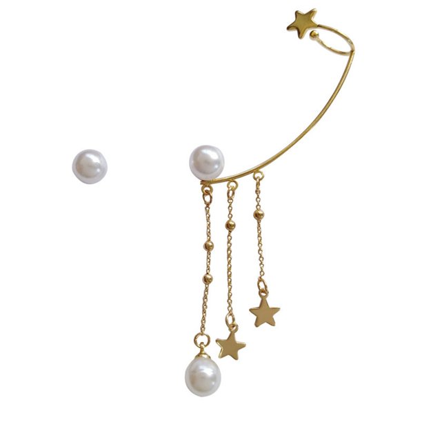 Pendientes de boda, pendientes de aro, regalo, joyas colgantes, pendientes de fiesta con perlas