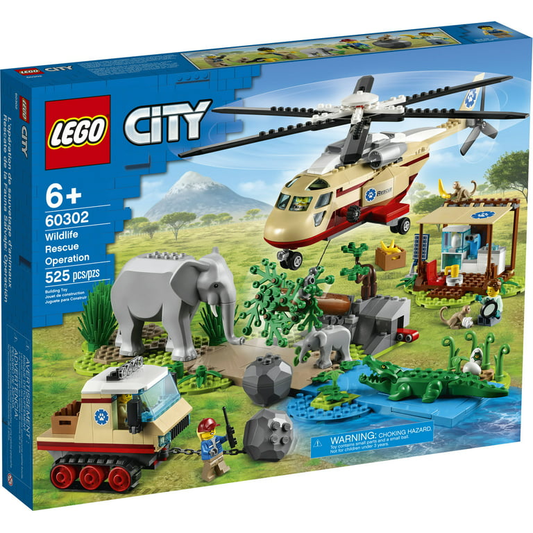 mobil Observatory Kontur LEGO City Wildlife Rescue Operation 60302 Building Toy for Kids (525  Pieces) - Walmart.com