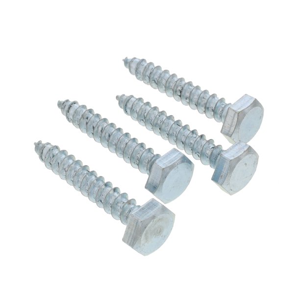 Bulldog Hardware 5/16 in. x 11/2 in. Lag Screw, Zinc Plated (3 Pack