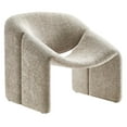 thumbnail image 2 of Modway Vivi Chenille Upholstered Accent Chair in Khaki, 2 of 9