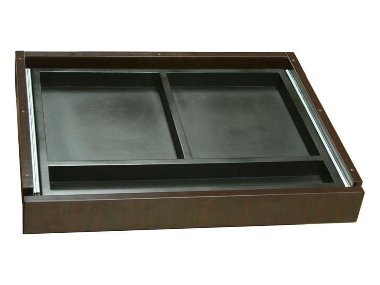 Desk Center Drawer in Mahogany Finish