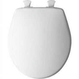 1 PC Bemis Round White Plastic Toilet Seat