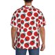 thumbnail image 3 of Fotbe Cartoon Ladybug Camisa Estampada de Manga Corta para Hombre, Casual de Verano, Estilo Playero, Sin Arrugas-Medium, 3 of 5