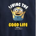 thumbnail image 3 of Despicable Me Minions - Living The Good Life - Toddler & Youth Crewneck Fleece Sweatshirt, 3 of 5