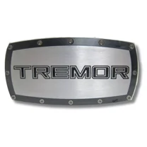 Ford Tremor Billet Aluminum Tow Black Hitch Cover Plug Official Licensed
