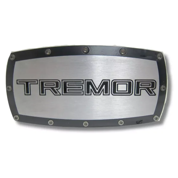 Ford Tremor Billet Aluminum Tow Black Hitch Cover Plug Official Licensed