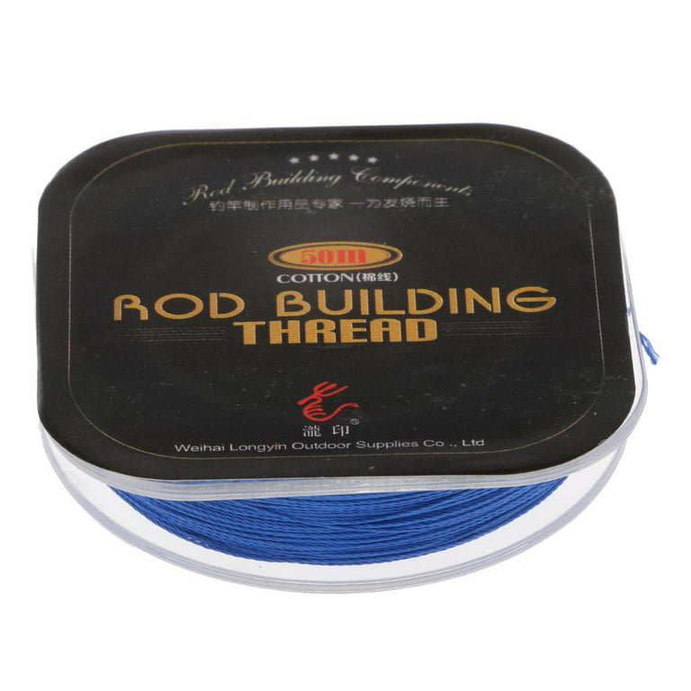 Whipping Thread Fishing Rod Building Repair Thread Rod Guide Wrapping Line  50yds Blue 