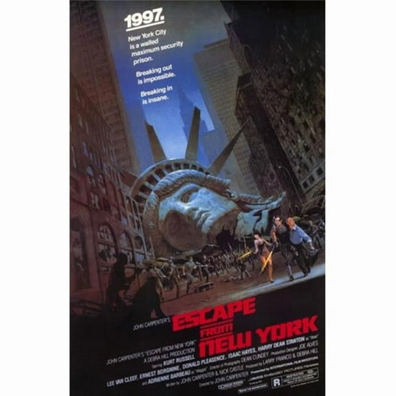 Escape from New York Movie Poster (11 x 17)