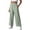 *Green, variant on VBVC Women's Floral Embroidered Wide Leg Pants, High Waist Palazzo Trousers For Women, Ladies' Summer Breathable Pants with Pockets,Black,M-4XL