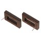 thumbnail image 4 of 2 Pares Pendientes Perno Prisionero de Oído Forma de Rectángulo y para Mujeres Sunnimix Pendientes de madera, 4 of 8