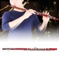 thumbnail image 2 of C Key Flute, Wind Instrument Accurate Sound And Pitch For Kids And Adult For Professional And Beginner, 2 of 8