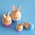 thumbnail image 4 of Xihbxyly Venta y Oferta Manuales de Madera para Pascua para Una Familia de Cuatro Personas: Decorativos para Padres E Hijos, 4 of 7