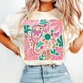 thumbnail image 1 of Chemise d'Infirmière Rétro, Chemise Stéthoscope Rose, Chemise d'Infirmière Florale, Chemise de Travailleur de la Santé, Chemise Florale Boho, Chemise de Soins, Chemise Esthétique Boho Rose, 1 of 5