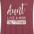 thumbnail image 3 of Instant Message - Like A Mom Only Cooler - Women's Racerback Tank Top, 3 of 6