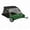 Green, variant on Senfot 42 Inch Regular Black Carbon Steel Tow Behind Lawn Sweeper with Detachable Leaf Bag Tractor Pull Yard Leaves Grass Pine Needle Garden Waste Cleaner