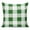Dark Green, variant on Throw Pillow Covers 26x26 Inch, Pink Plaid Decorative Pillow Cases for Couch Sofa Bed, Spring Farmhouse Buffalo Checkered Cotton Linen Square Home Decor Pillowcases with Hidden Zipper