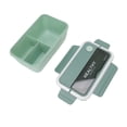 thumbnail image 2 of Caja Bento portátil de 1400ml con divisor, contenedor de almuerzo japonés apto para microondas de alta capacidad para estudiantes y oficina, 2 of 8